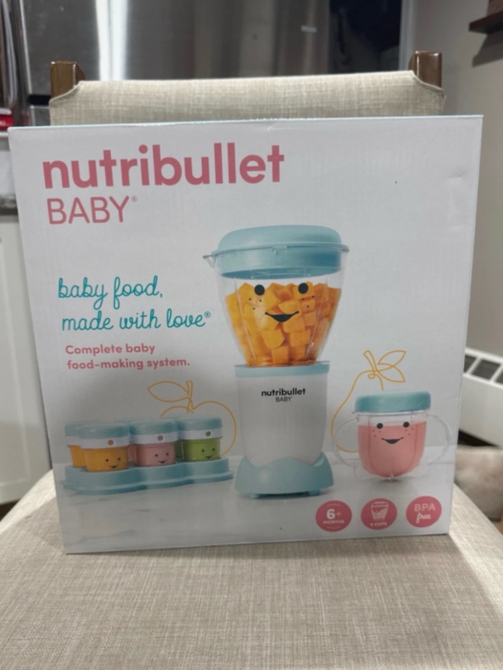 Nutribullet BABY Blue Complete Baby Food Maker